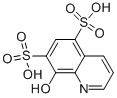 CAS 登录号：31568-84-0， 8-羟基喹啉-5,7-二磺酸
