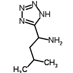 CAS#: 31603-07-3, 3-Methyl-1-(1H-Tetrazol-5-Yl)Butan-1-Amine