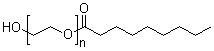 CAS 登录号：31621-91-7， 聚乙二醇单壬酸酯