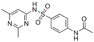 CAS#: 3163-31-3, N-[4-[(2,6-Dimethylpyrimidin-4-Yl)Sulfamoyl]Phenyl]Acetamide