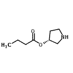 CAS#: 316353-87-4, (3R)-3-Pyrrolidinyl Butyrate