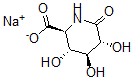 CAS 登录号：31675-02-2， (2S,3R,4S,5R)-3,4,5-三羟基-6-氧代哌啶-2-羧酸钠
