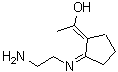 CAS 登录号：316820-62-9， (1E)-1-{(2Z)-2-[(2-氨基乙基)亚氨基]环戊基亚基}乙醇