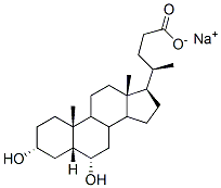 CAS#: 31687-62-4, Sodium (4R)-4-[(3R,5R,6S,10R,13R,17R)-3,6-Dihydroxy-10,13-Dimethyl-2,3,4,5,6,7,8,9,11,12,14,15,16,17-Tetradecahydro-1H-Cyclopenta[a]Phenanthren-17-Yl]Pentanoate