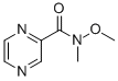 CAS#: 317335-26-5, N-Methoxy-N-Methyl-2-Pyrazinecarboxamide
