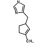 CAS#: 317339-15-4, 4-[(3-Methyl-1-Cyclopent-2-Enyl)Methyl]-1H-Imidazole