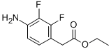 CAS 登录号：317356-85-7， 4-氨基-2,3-二氟苯乙酸乙酯