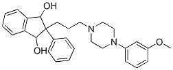 CAS 登录号：31805-04-6， 2-[3-[4-(3-甲氧基苯基)哌嗪-1-基]丙基]-2-苯基-1,3-二氢茚-1,3-二醇