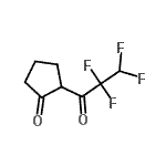 CAS 登录号：318258-12-7， 2-(2,2,3,3-四氟丙酰基)环戊酮