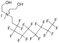CAS#: 31841-41-5, 3,3,4,4,5,5,6,6,7,7,8,8,9,9,10,10,10-Heptadecafluorodecyl-Bis(2-Hydroxyethyl)-Methylazanium Iodide