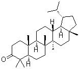 CAS 登录号：3186-72-9， 羽扇-3-酮