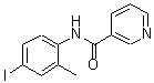 CAS 登录号：319428-83-6， N-(4-碘-2-甲基苯基)烟酰胺