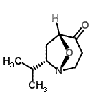 CAS 登录号：319432-00-3， (5R,7S)-7-异丙基-8-氧杂-1-氮杂双环[3.2.1]辛烷-4-酮