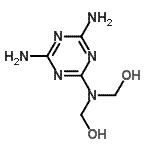 CAS 登录号：31962-32-0， [(4,6-二氨基-1,3,5-三嗪-2-基)亚氨基]二甲醇