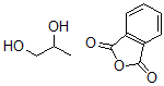 CAS 登录号：31976-47-3， 1,3-异苯并呋喃二酮与1,2-丙烷二醇的聚合物
