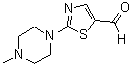CAS#: 320423-50-5, 2-(4-Methylpiperazin-1-Yl)Thiazole-5-Carboxaldehyde