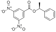 CAS 登录号：3205-18-3， (S)-(+)-1-苯基乙基 3,5-二硝基苯甲酸酯