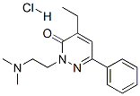 CAS#: 32058-63-2, 2-(2-Dimethylaminoethyl)-4-Ethyl-6-Phenylpyridazin-3-One Hydrochloride