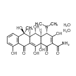 CAS#: 32075-29-9, (4S,4aR,5S,5aR,6S,12aS)-4-(Dimethylamino)-3,5,6,10,12,12A-Hexahydroxy-6-Methyl-1,11-Dioxo-1,4,4A,5,5A,6,11,12A-Octahydro-2-Tetracenecarboxamide Dihydrate