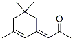 CAS 登录号：3211-80-1， 1-(3,5,5-三甲基-2-环己烯-1-亚基)-2-丙酮