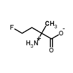 CAS 登录号：321198-93-0， 2-铵基-4-氟-2-甲基丁酸酯