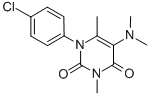 CAS#: 32150-68-8, 1-(4-Chlorophenyl)-5-Dimethylamino-3,6-Dimethylpyrimidine-2,4-Dione