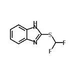 CAS#: 321578-79-4, 2-[(Difluoromethyl)Sulfanyl]-1H-Benzimidazole