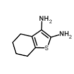 CAS#: 321579-29-7, 4,5,6,7-Tetrahydro-1-Benzothiophene-2,3-Diamine