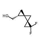 CAS#: 321857-34-5, [(1R,3S,4S)-5,5-Difluorodispiro[2.0.2.1]Hept-1-Yl]Methanol