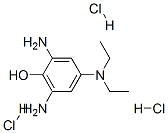 CAS 登录号：32190-99-1， 2,6-二氨基-4-二乙基氨基苯酚三盐酸盐