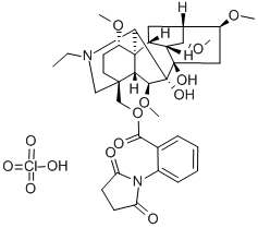 CAS 登录号：321938-55-0， 牛扁碱高氯酸盐