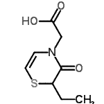 CAS 登录号：322392-72-3， (2-乙基-3-氧代-2,3-二氢-4H-1,4-噻嗪-4-基)乙酸