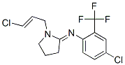 CAS#: 32280-73-2, 1-[(E)-3-Chloroprop-2-Enyl]-N-[4-Chloro-2-(Trifluoromethyl)Phenyl]Pyrrolidin-2-Imine