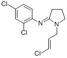 CAS#: 32329-83-2, 1-[(E)-3-Chloroprop-2-Enyl]-N-(2,4-Dichlorophenyl)Pyrrolidin-2-Imine