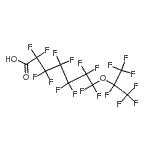 CAS#: 32347-41-4, 2,2,3,3,4,4,5,5,6,6,7,7-Dodecafluoro-7-[(1,1,1,2,3,3,3-Heptafluoro-2-Propanyl)Oxy]Heptanoic Acid
