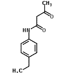 CAS#: 32357-75-8, N-(4-Ethylphenyl)-3-Oxobutanamide