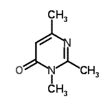 CAS 登录号：32363-51-2， 2,3,6-三甲基-4(3H)-嘧啶酮