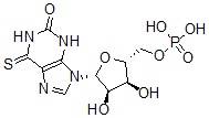 CAS#: 3237-49-8, [(2R,3S,4R,5R)-3,4-Dihydroxy-5-(2-Oxo-6-Sulfanylidene-3H-Purin-9-Yl)Oxolan-2-Yl]Methyl Dihydrogen Phosphate