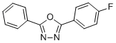 CAS#: 324-80-1, 2-(4-Fluorophenyl)-5-Phenyl-1,3-Oxazole