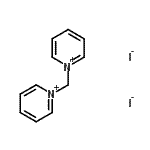 CAS 登录号：32405-50-8， 1,1'-亚甲基二吡啶鎓二碘化物
