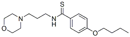 CAS 登录号：32412-30-9， 4-丁氧基-N-(3-吗啉-4-基丙基)苯硫代甲酰胺
