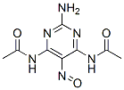 CAS 登录号：3247-56-1， N-(6-乙酰氨基-2-氨基-5-亚硝基嘧啶-4-基)乙酰胺