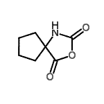 CAS 登录号：3253-44-9， 3-氧杂-1-氮杂螺[4.4]壬烷-2,4-二酮