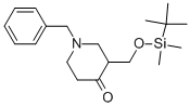 CAS#: 325486-37-1, N-Benzyl-3-(Tert-Butyldimethylsilanyloxymethyl)Piperid-4-One