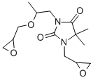 CAS 登录号：32568-89-1， 5,5-二甲基-3-[2-(环氧乙烷-2-基甲氧基)丙基]-1-(环氧乙烷-2-基甲基)咪唑烷-2,4-二酮