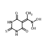 CAS#: 325697-08-3, 5-[1-(Dihydroxyamino)Ethylidene]-2-Thioxodihydro-4,6(1H,5H)-Pyrimidinedione