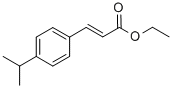 CAS 登录号：32580-69-1， (E)-3-(4-丙-2-基苯基)丙-2-烯酸乙酯