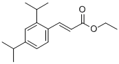 CAS 登录号：32580-72-6， 3-[2,4-二(1-甲基乙基)苯基]丙烯酸乙酯