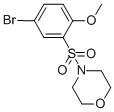 CAS 登录号：325809-68-5， 4-(5-溴-2-甲氧基苯磺酰基)吗啉