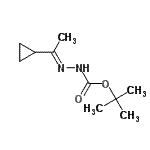 CAS#: 325857-26-9, 2-Methyl-2-Propanyl (2E)-2-(1-Cyclopropylethylidene)Hydrazinecarboxylate